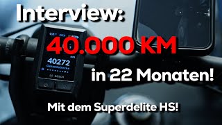 Riese und Müller Superdelite GT Rohloff HS  40000 Kilometer in 22 Monaten wie war das Interview [upl. by Nadler]