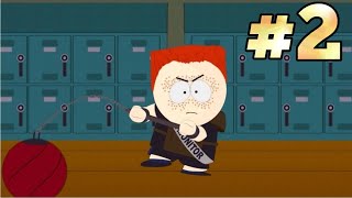 South Park The Stick Of Truth Walkthrough Gameplay Part 2 The Ginger Hallway Monitor Boss😳🤨 [upl. by Nahsed934]