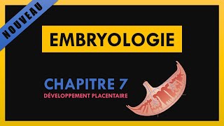 Embryologie  Chapitre 7  Développement placentaire [upl. by Yahsat40]