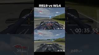 RB19 vs W14 Lap Comparison  F1 Real Racing 3 viral formula1 [upl. by Silra]