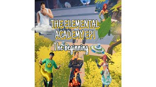 FORTNITE ROLE PLAY ELEMENTAL ACADEMY EP1 THE BEGINNING [upl. by Artap]