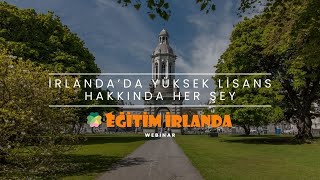 İrlandada Yüksek Lisans Hakkında Her Şey  Webinar [upl. by Goss770]