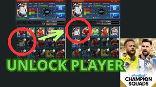 Unlock Player eFootball champion Squads  eFCS  230512 [upl. by Azilef498]