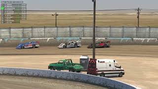 iRacing Pro Late Model Weekly Series Finale at Kern County Raceway [upl. by Tnarb]