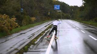 ROLLER SKI skating Technique Uphill training 20km at AbashiriHokkaido [upl. by Paco]