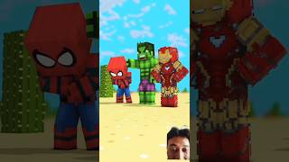 GG PARAH❗❗🤯😱 minecraft animation spiderman minecraftanimation viralshort [upl. by Shena]