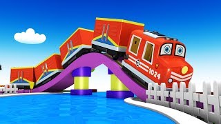 Choo Choo Trains for kids by Toy Factory [upl. by Nesto]