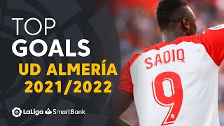 TOP 10 GOLES UD Almería LaLiga SmartBank 20212022 [upl. by Mar]