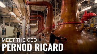 Pernod Ricard CEO on Liquor Tariffs and Cannabis [upl. by Idur500]