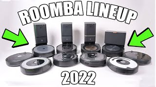 Roomba Lineup Explained  2022 Edition  692 vs i3 EVO vs j7 vs s9 [upl. by Wallford]