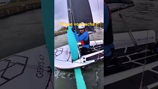 Voando com foil O que acha disso  foil sailing [upl. by Sivolc]