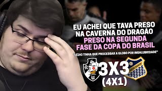 CASIMIRO REAGE VASCO X ÁGUA SANTA  COPA DO BRASIL 2024  Cortes do Casimito [upl. by Hilly]