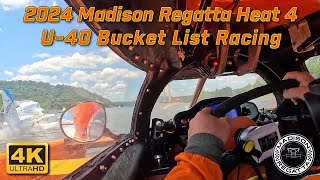 2024 Madison Regatta Heat 4 U40 Bucket List Racing [upl. by Tletski]