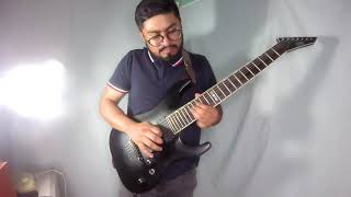 Obscura  Solaris Guitar Solo Cover [upl. by Enicnarf]