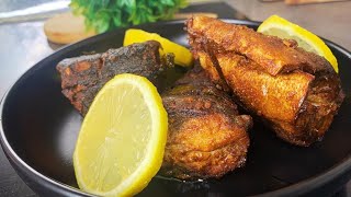 Recette de poisson frit à la poêlecomment frire le poisson CHINCHARD sans saucedélicieux [upl. by Loraine812]