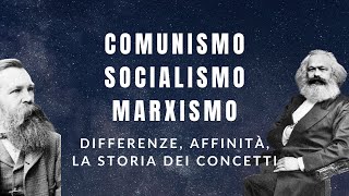 Comunismo socialismo e marxismo somiglianze differenze origini e storia [upl. by Shaeffer74]