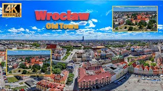 Wrocław okiem drona  Wroclaw in 4K 60 FPS UHD drone video [upl. by Benge]