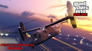 GTA 5 ONLINE MISSION DE PRÉPARATION  BOGDAN Avenger [upl. by Nolek]