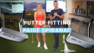 PUTTER FITTING WITH PAIGE SPIRANAC  Can Anything Beat Her Prototype [upl. by Dylan]