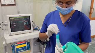 Checking Of Bain Circuit  Breathing Systems  Anaesthesia Machine [upl. by Waverly]