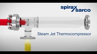 Spirax Sarco Steam Jet Thermocompressor [upl. by Mikah586]