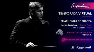 Espacio Filarmónico  Beethoven en versión del sueco Niklas Sivelöv y la Firlamónica de Bogotá [upl. by Kora]