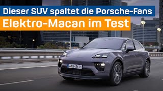 Porsche Macan 4 im Test  So gut ist der ElektroSUV [upl. by Pump871]