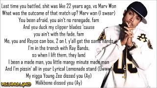 Benzino  Rap Elvis Eminem Diss Pt2 Lyrics [upl. by Silloh831]