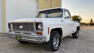 Squarebody c10 testing carb AVS2 800cfm Edelbrock carburetor LS SWAPCARB LS [upl. by Kristi176]