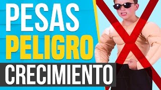 SI HACES PESAS NO CRECES  NIÑOS Y GIMNASIO [upl. by Deppy]