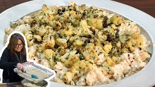 How to Make Sicilian Spiral Pasta with Ricotta Walnuts and Roasted Cavolfiore Cauliflower  Ra… [upl. by Ryle]