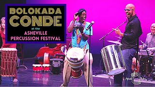 Asheville Percussion Festival 2017  BOLOKADA CONDE [upl. by Ken]