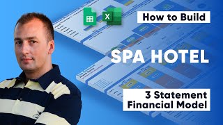 How to Build a Spa Hotel 3 Statement Excel Financial Model [upl. by Chipman215]