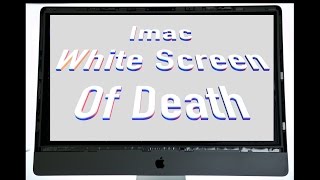 How to fix white screen of death imac 2011 i7 34ghz amd radeon hd6970m [upl. by Nalahs]