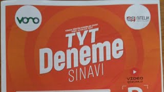 Nitelik yayınları vono tyt 2 denemesi biyoloji çözümleri [upl. by Oihsoy]