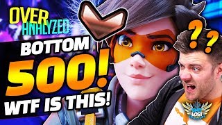 Overwatch Coaching  BOTTOM 500 BRONZE Tracer OverAnalyzed [upl. by Aihsirt893]