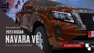 2023 NISSAN NAVARA CALIBRE VE 4x4 AT FULL SPECS [upl. by Eeuqram]