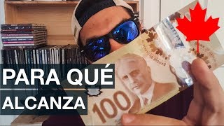 QUE COMPRO CON 100 en CANADÁ [upl. by Anaoj763]