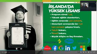 İrlandada Yüksek Lisans 2024 irlanda webinar yükseklisans [upl. by Gruchot]