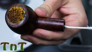 Deep Cleaning Your Pipe with the Salt and Alcohol Treatment  Pipes 101 4 [upl. by Ahsanat]