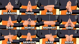 How To Weave Every Naruto Hand Sign [upl. by Laktasic]