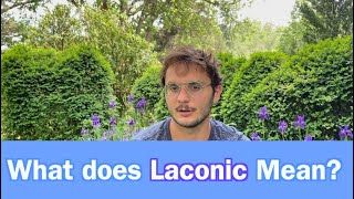 What Does Laconic Mean Learn Daily Vocabulary [upl. by Leirraj]