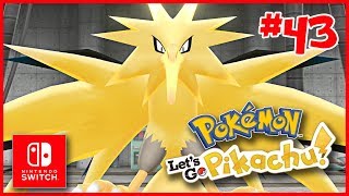 ZAPDOS EN DE POWER PLANT  43 Pokemon Lets Go Pikachu  Rickachu [upl. by Kinsman466]