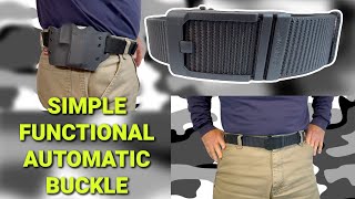 The FAIRWIN Automatic Mens Ratchet Belt  Secure Stylish and Tactical [upl. by Chiarra]