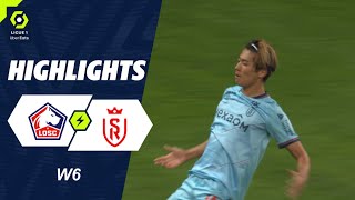 LOSC LILLE  STADE DE REIMS 1  2  Highlights  LOSC  SdR  20232024 [upl. by Idnis]