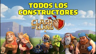 Todos los Constructores en Clash of Clans [upl. by Lessard251]