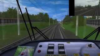 Trainz Скоростной трамвай г Кривой Рог V10 [upl. by Vedetta]