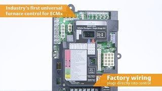 WhiteRodgers Universal Single Stage Furnace Control for ECMx [upl. by Ambrose179]