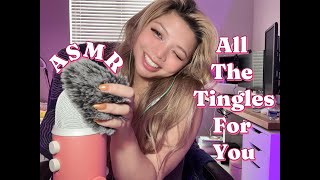 ASMR All The Tingles For You Nail Tapping Mic Pumping Mic Brushing Personal Attention [upl. by Hsot980]