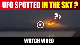 UFO SPOTTED  Couple saw 2 glowing UFOs above the Winnipeg River  Watch Video [upl. by Ekle671]